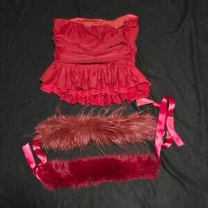 Current Mood Boss Mentality Tube Top SAMPLE